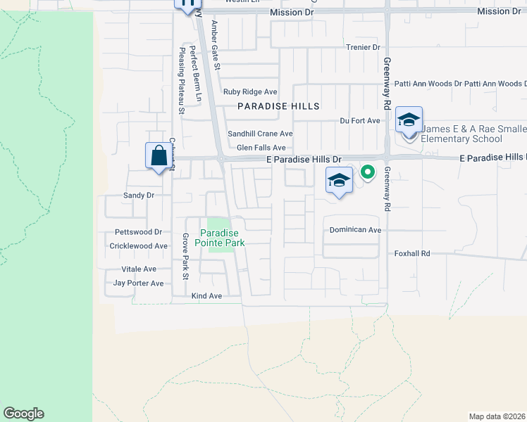 map of restaurants, bars, coffee shops, grocery stores, and more near 167 Desert Pond Avenue in Henderson