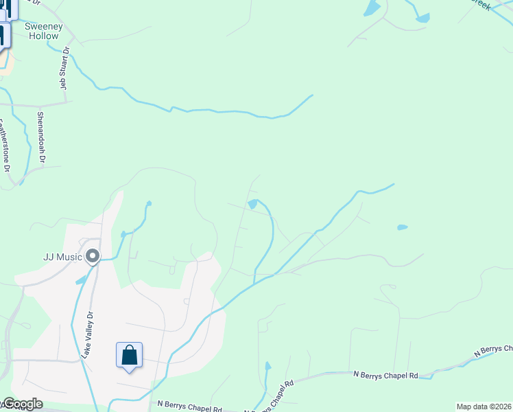 map of restaurants, bars, coffee shops, grocery stores, and more near 2304 Hart's Landmark Drive in Franklin