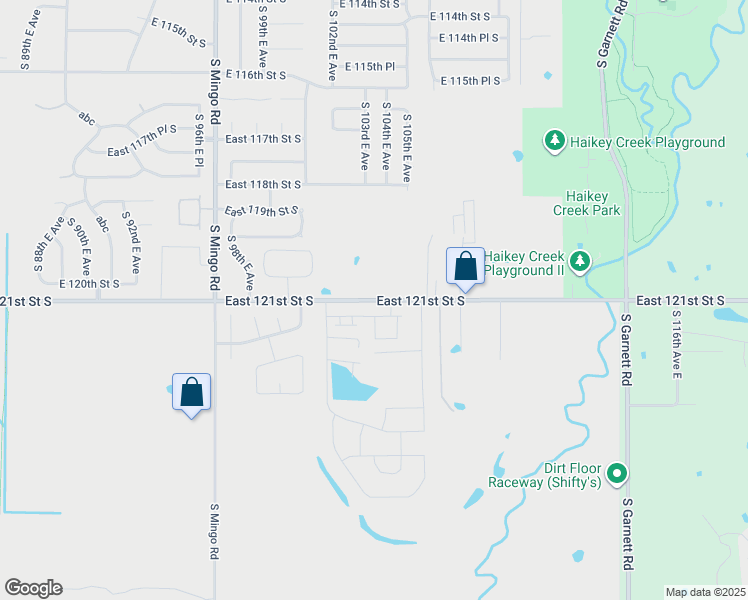 10325 East 121st Street South, Bixby OK Walk Score