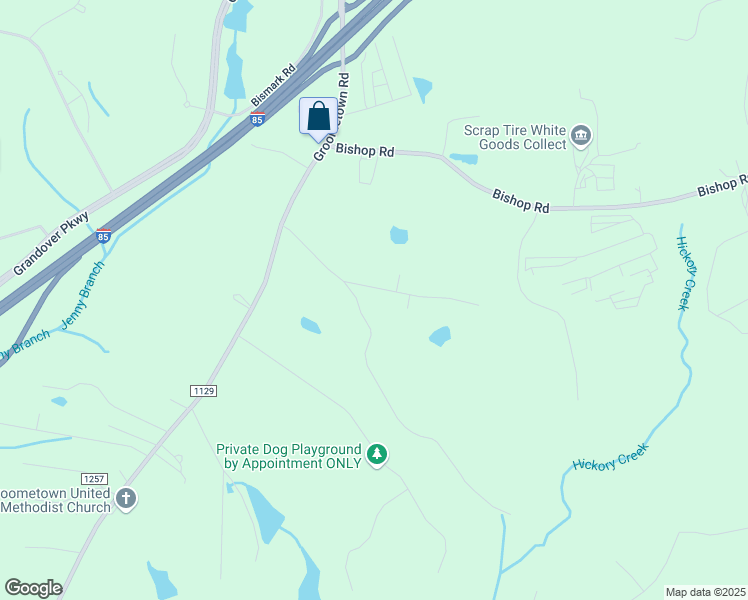 map of restaurants, bars, coffee shops, grocery stores, and more near 4831 Winford Road in Greensboro