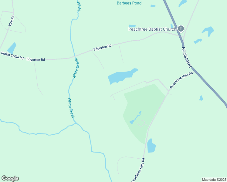 map of restaurants, bars, coffee shops, grocery stores, and more near 9308 Chantilly Road in Spring Hope