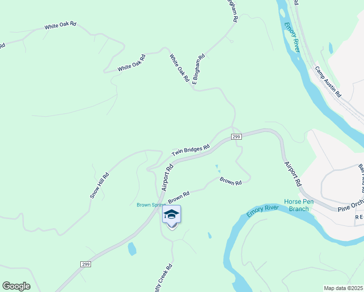 map of restaurants, bars, coffee shops, grocery stores, and more near 161 Twin Bridges Road in Oakdale