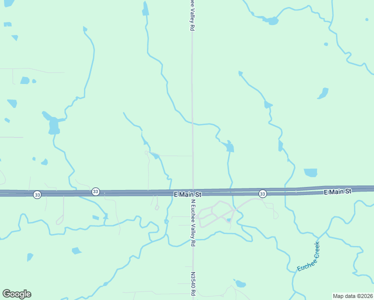 map of restaurants, bars, coffee shops, grocery stores, and more near 708 North Euchee Valley Road in Cushing
