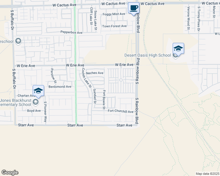 map of restaurants, bars, coffee shops, grocery stores, and more near 11055 Neets Bay Street in Las Vegas