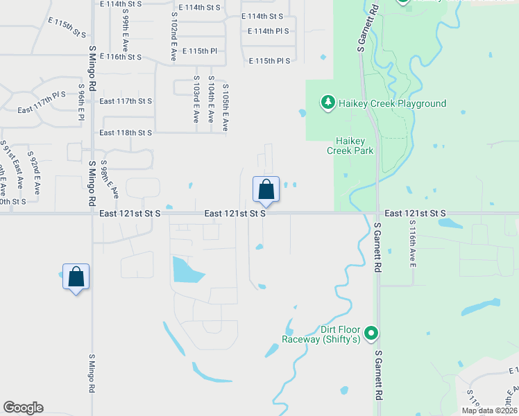 map of restaurants, bars, coffee shops, grocery stores, and more near 10910 East 121st Street South in Bixby