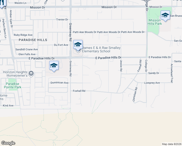 map of restaurants, bars, coffee shops, grocery stores, and more near 321 Lookout Avenue in Henderson