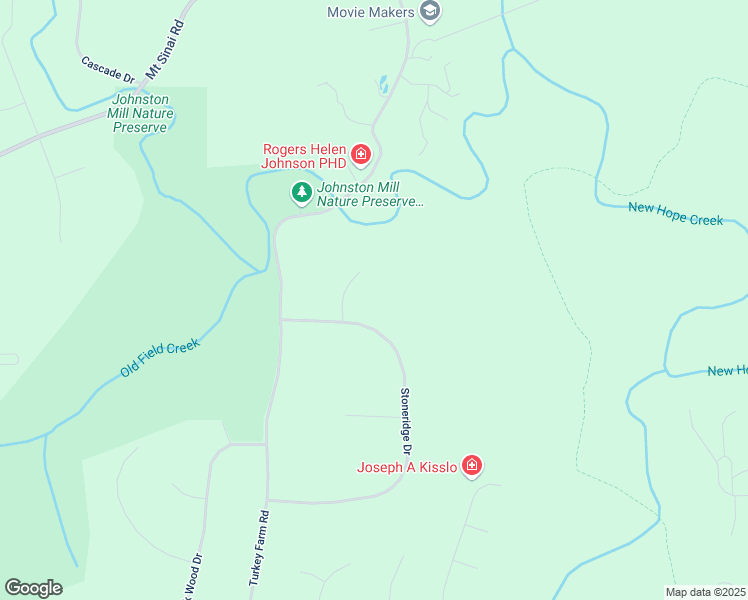 map of restaurants, bars, coffee shops, grocery stores, and more near 130 Stoneridge Drive in Chapel Hill