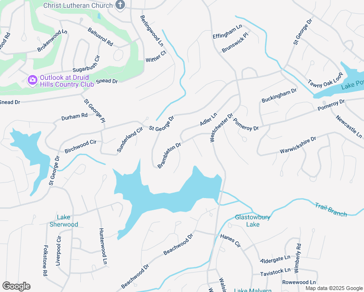 map of restaurants, bars, coffee shops, grocery stores, and more near 152 Brambleton Drive in Crossville