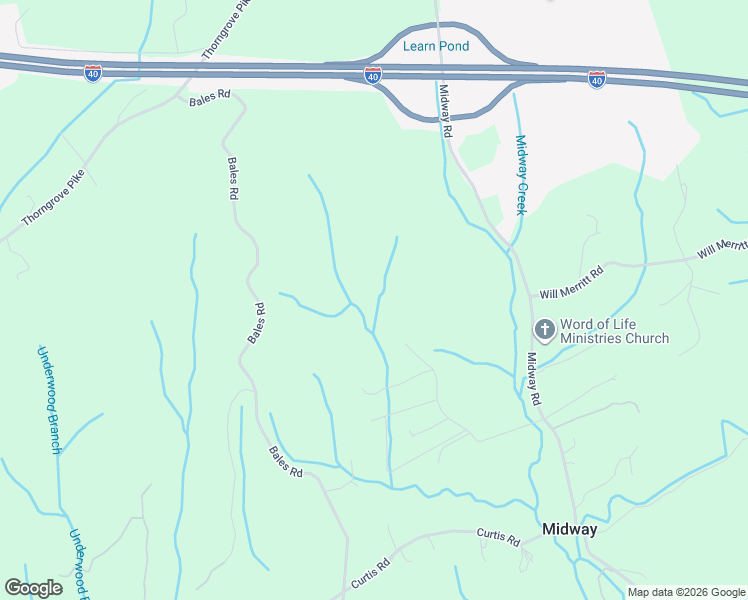 map of restaurants, bars, coffee shops, grocery stores, and more near 1400 Frank Merritt Lane in Strawberry Plains