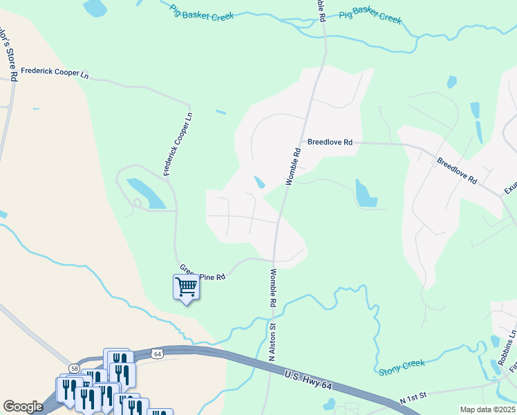 map of restaurants, bars, coffee shops, grocery stores, and more near 2004 Elderberry Court in Nashville