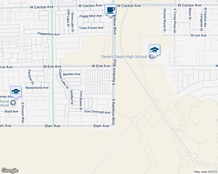 map of restaurants, bars, coffee shops, grocery stores, and more near 11038 Mount George Street in Las Vegas