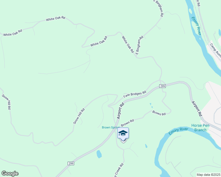 map of restaurants, bars, coffee shops, grocery stores, and more near 302 Snow Hill Road in Oakdale