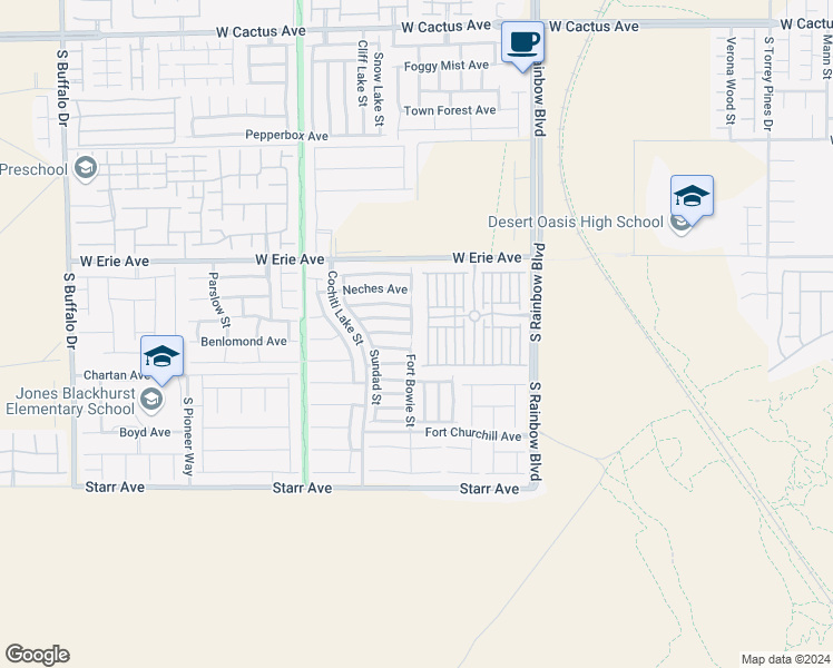 map of restaurants, bars, coffee shops, grocery stores, and more near 11030 Mountain Willow Street in Las Vegas