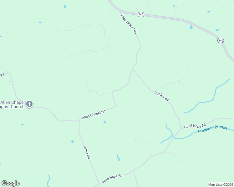 map of restaurants, bars, coffee shops, grocery stores, and more near 2245 Allen Chapel Road in Parrottsville