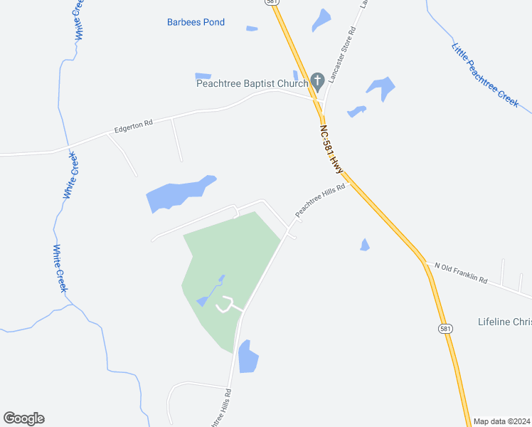 map of restaurants, bars, coffee shops, grocery stores, and more near 8891 Chantilly Road in Spring Hope