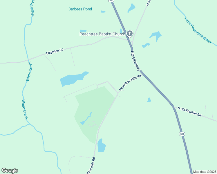 map of restaurants, bars, coffee shops, grocery stores, and more near 8891 Chantilly Road in Spring Hope