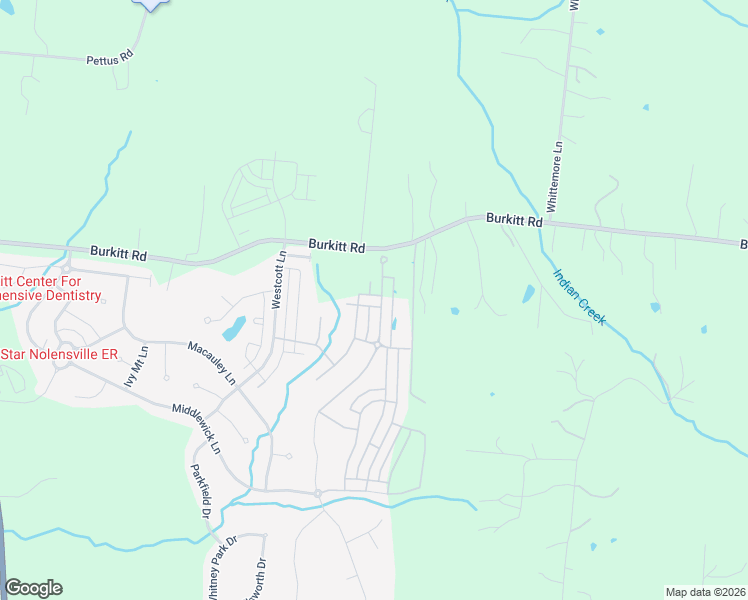 map of restaurants, bars, coffee shops, grocery stores, and more near 1804 Paisley Dr in Nolensville