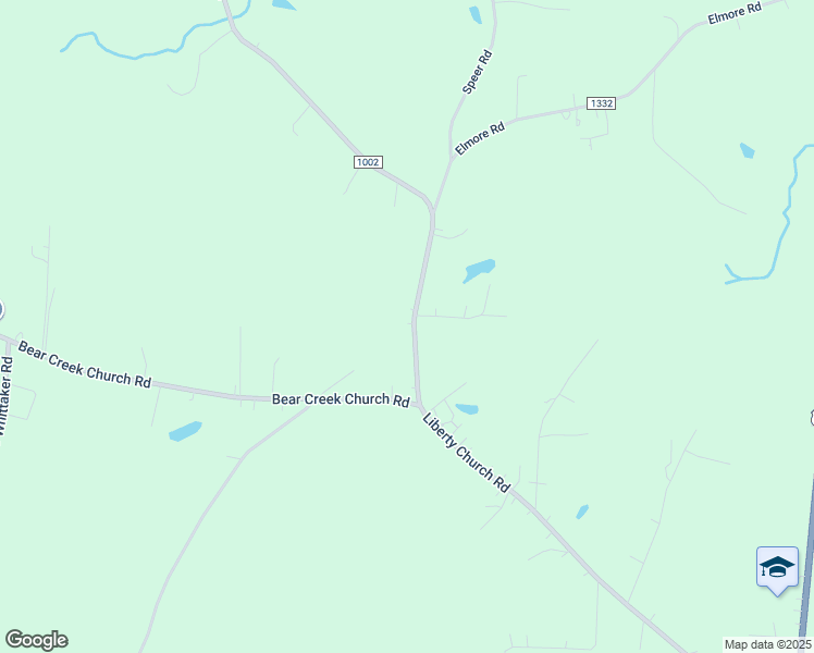 map of restaurants, bars, coffee shops, grocery stores, and more near 643 Liberty Church Road in Mocksville