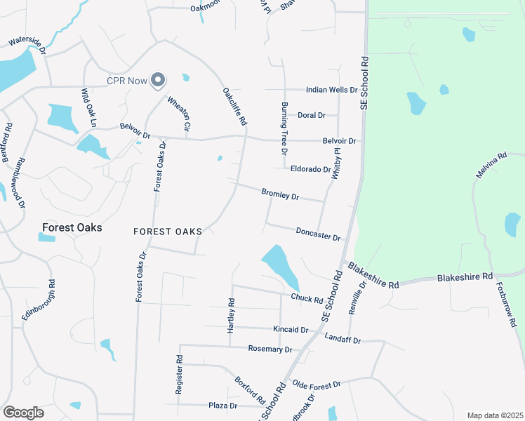 map of restaurants, bars, coffee shops, grocery stores, and more near 4704 Chesterton Drive in Greensboro