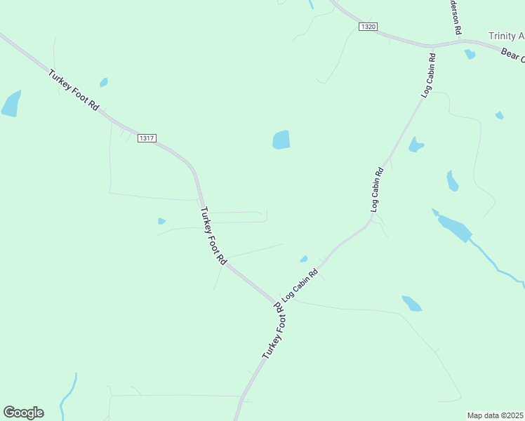 map of restaurants, bars, coffee shops, grocery stores, and more near 822 Turkey Foot Road in Mocksville