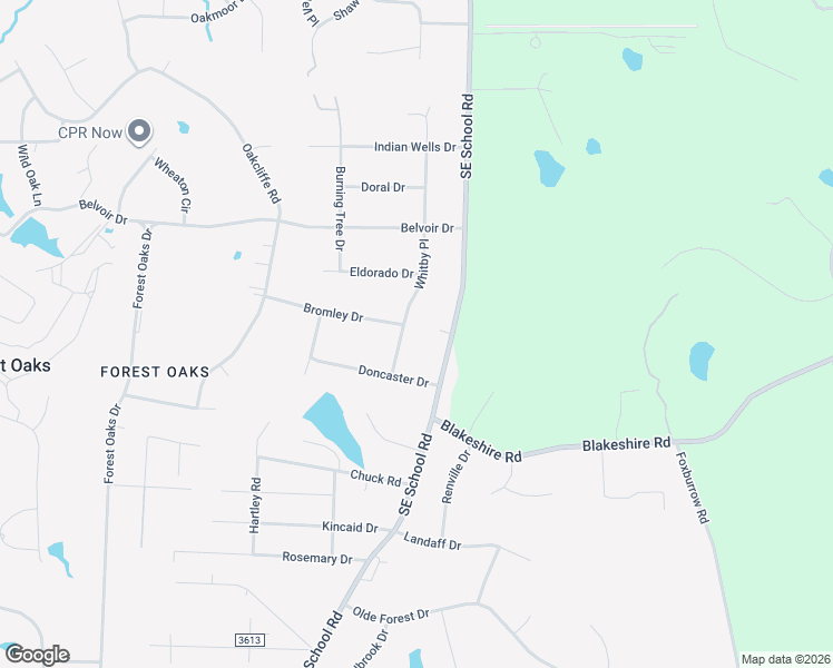 map of restaurants, bars, coffee shops, grocery stores, and more near 4711 Whitby Place in Greensboro