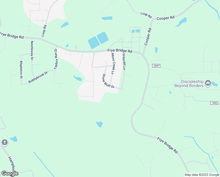 map of restaurants, bars, coffee shops, grocery stores, and more near 5991 Stone Bluff Drive in Clemmons