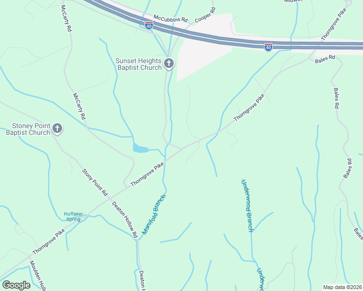 map of restaurants, bars, coffee shops, grocery stores, and more near 1728 Cooper Road in Knoxville