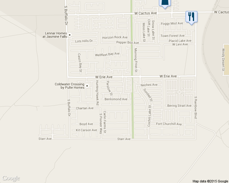 map of restaurants, bars, coffee shops, grocery stores, and more near 10993 Dunoon Street in Las Vegas