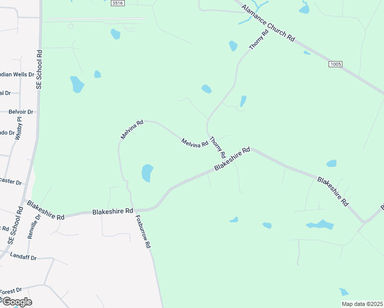 map of restaurants, bars, coffee shops, grocery stores, and more near 4768 Melvina Road in Greensboro