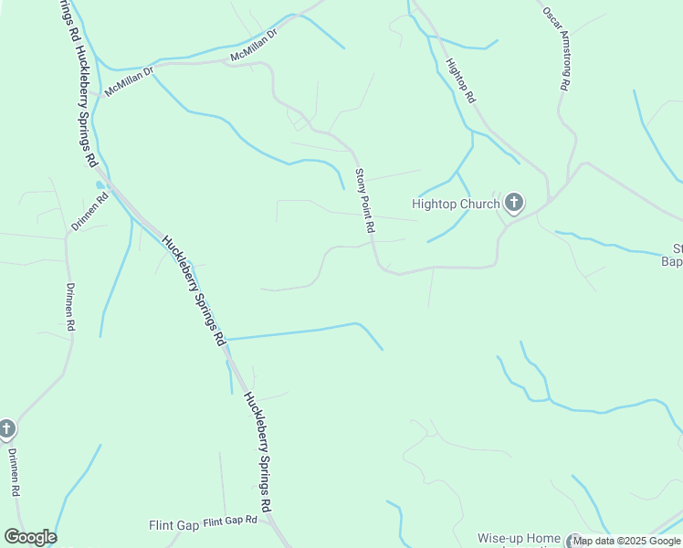 map of restaurants, bars, coffee shops, grocery stores, and more near 7606 Hunters Ridge Way in Knoxville
