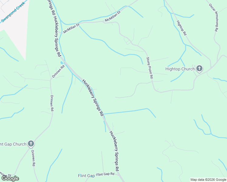 map of restaurants, bars, coffee shops, grocery stores, and more near 7501 Hunters Ridge Way in Knoxville