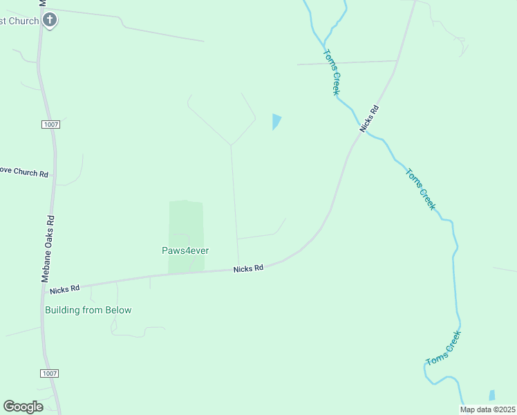 map of restaurants, bars, coffee shops, grocery stores, and more near 222 Dressage Ct in Mebane