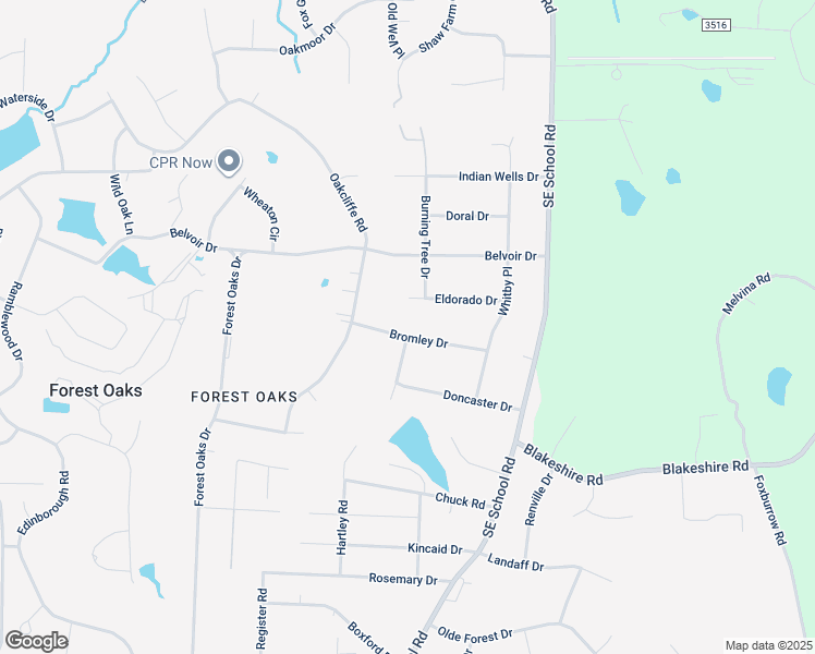 map of restaurants, bars, coffee shops, grocery stores, and more near 4414 Eldorado Drive in Greensboro