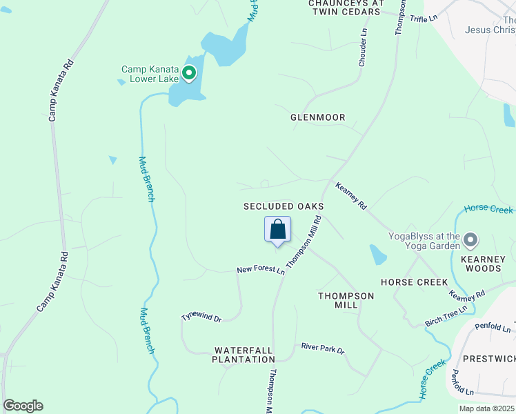 map of restaurants, bars, coffee shops, grocery stores, and more near 2201 Secluded Oaks Court in Wake Forest