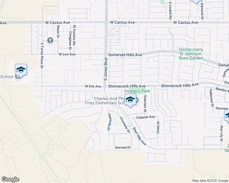 map of restaurants, bars, coffee shops, grocery stores, and more near 5994 Attavilla Drive in Las Vegas
