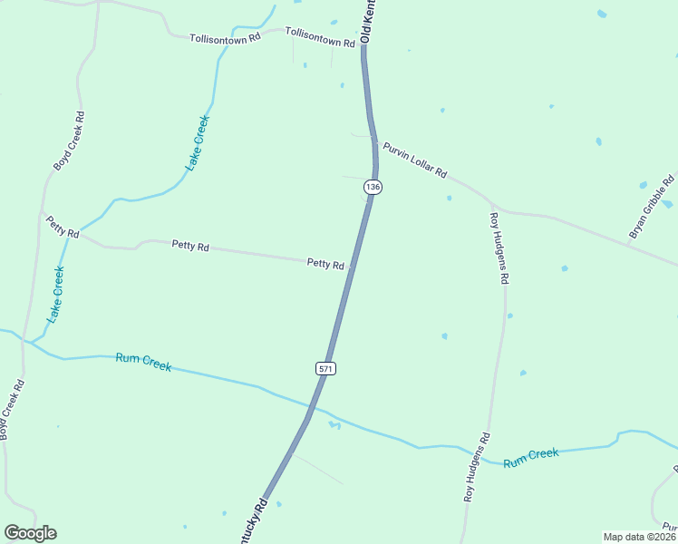 map of restaurants, bars, coffee shops, grocery stores, and more near 6002 Old Kentucky Road in Sparta