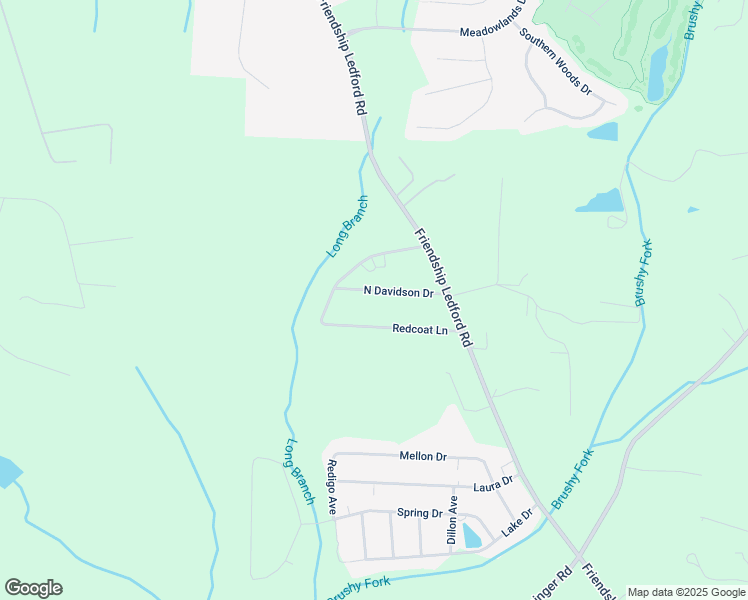 map of restaurants, bars, coffee shops, grocery stores, and more near 273 North Davidson Drive in Winston-Salem