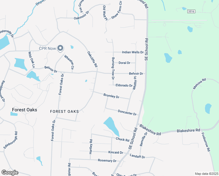 map of restaurants, bars, coffee shops, grocery stores, and more near 4414 Eldorado Drive in Greensboro