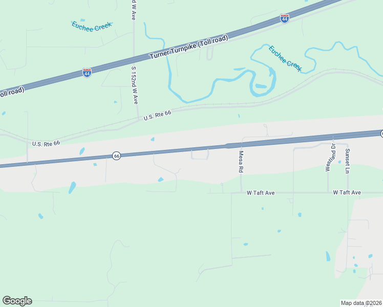 map of restaurants, bars, coffee shops, grocery stores, and more near 14900 Johnson Road in Sapulpa