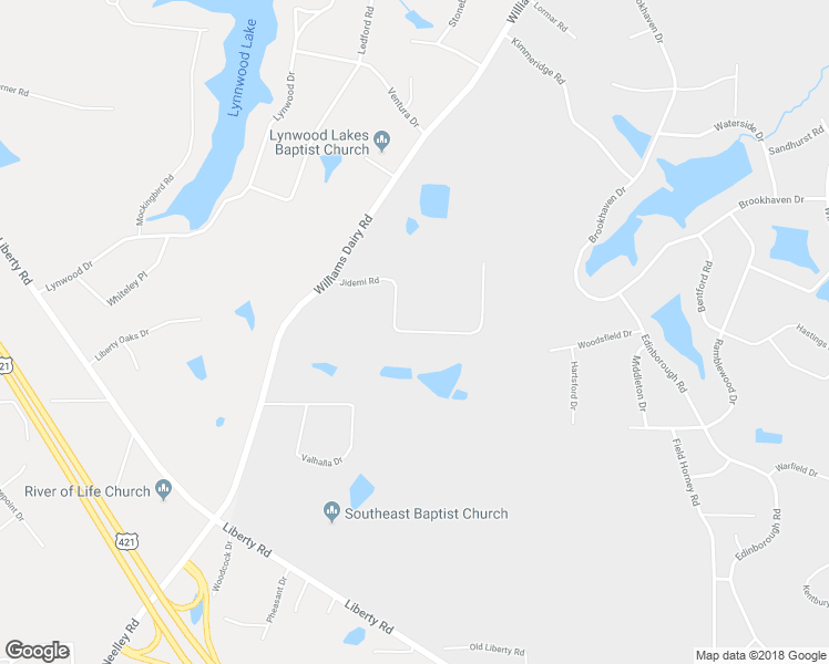 map of restaurants, bars, coffee shops, grocery stores, and more near 3243 Jidemi Road in Greensboro