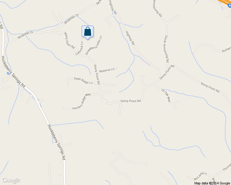 map of restaurants, bars, coffee shops, grocery stores, and more near 7720 Misty Point Way in Knoxville