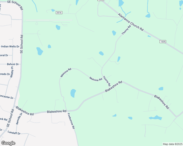 map of restaurants, bars, coffee shops, grocery stores, and more near 4767 Melvina Road in Greensboro