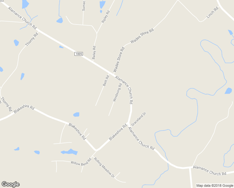 map of restaurants, bars, coffee shops, grocery stores, and more near 4613 Windsong Road in Greensboro