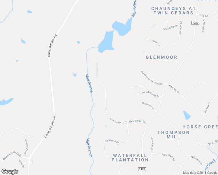 map of restaurants, bars, coffee shops, grocery stores, and more near 7324 New Forest Lane in Wake Forest