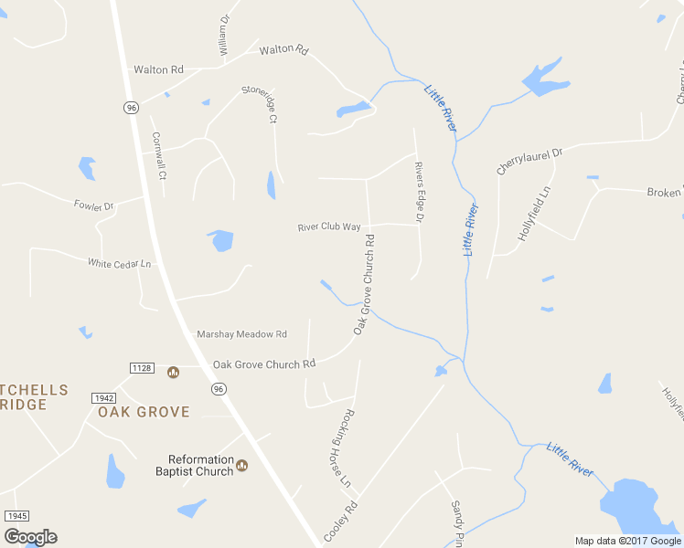 map of restaurants, bars, coffee shops, grocery stores, and more near 175 Oak Grove Church Road in Youngsville