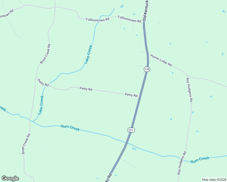 map of restaurants, bars, coffee shops, grocery stores, and more near 316 Petty Road in Sparta