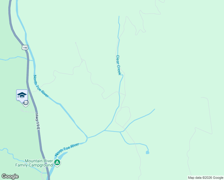 map of restaurants, bars, coffee shops, grocery stores, and more near 231 Gusher Knob Road in Spruce Pine