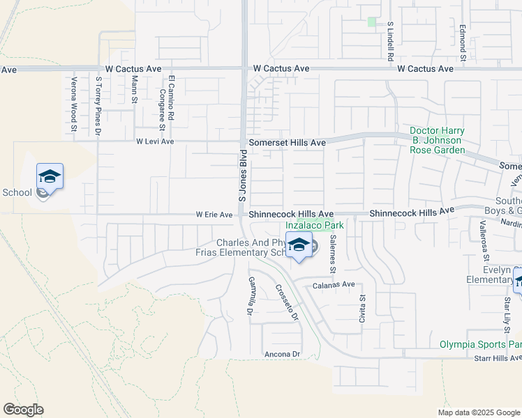 map of restaurants, bars, coffee shops, grocery stores, and more near 6051 Fidenza Avenue in Las Vegas