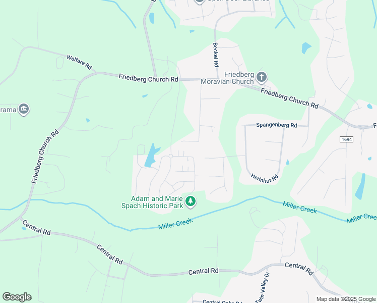 map of restaurants, bars, coffee shops, grocery stores, and more near 503 Castellum Square in Winston-Salem