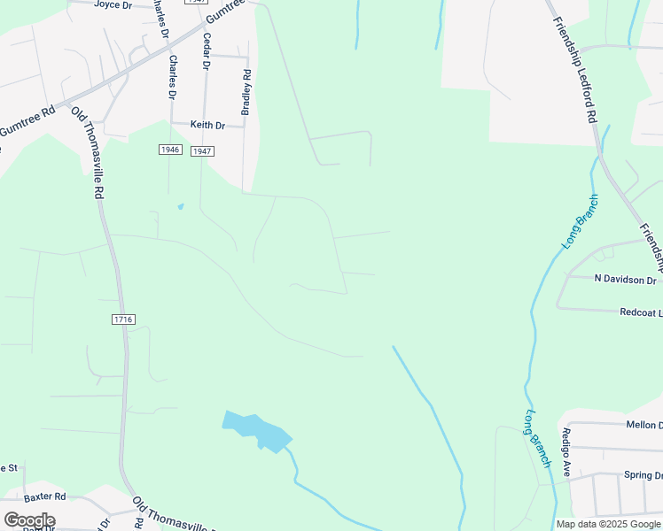 map of restaurants, bars, coffee shops, grocery stores, and more near 1370 Stonegate Drive in Winston-Salem
